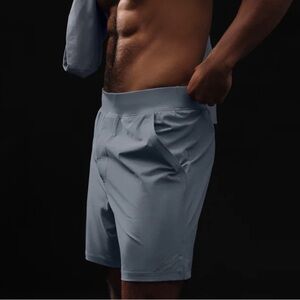 NWT alo 7” repetition short - steel grey size Small